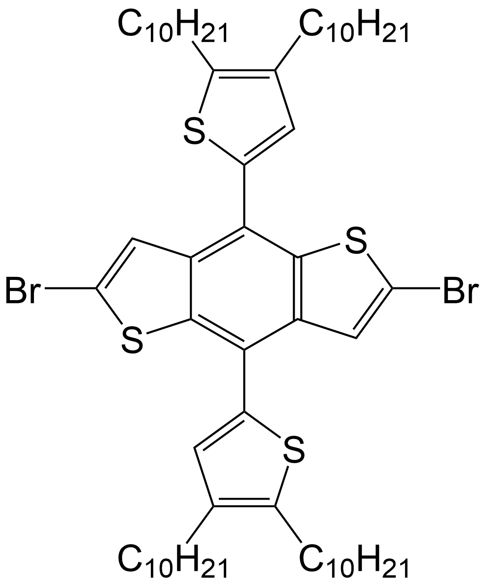 2,6-dibromo-4,8-bis(4,5-didecylthiophen-2-yl)benzo[1,2-b:4,5-b']dithiophene/